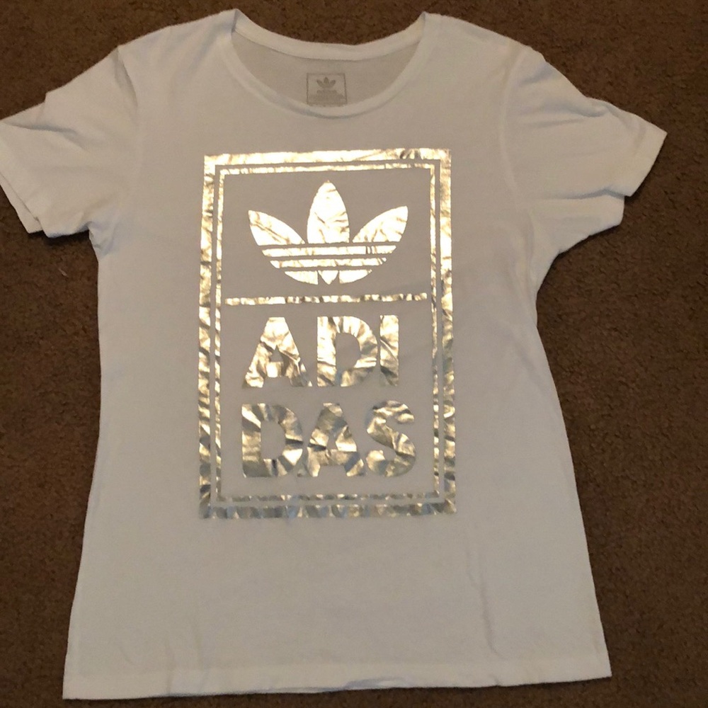 Extra large fitted Adidas T-shirt